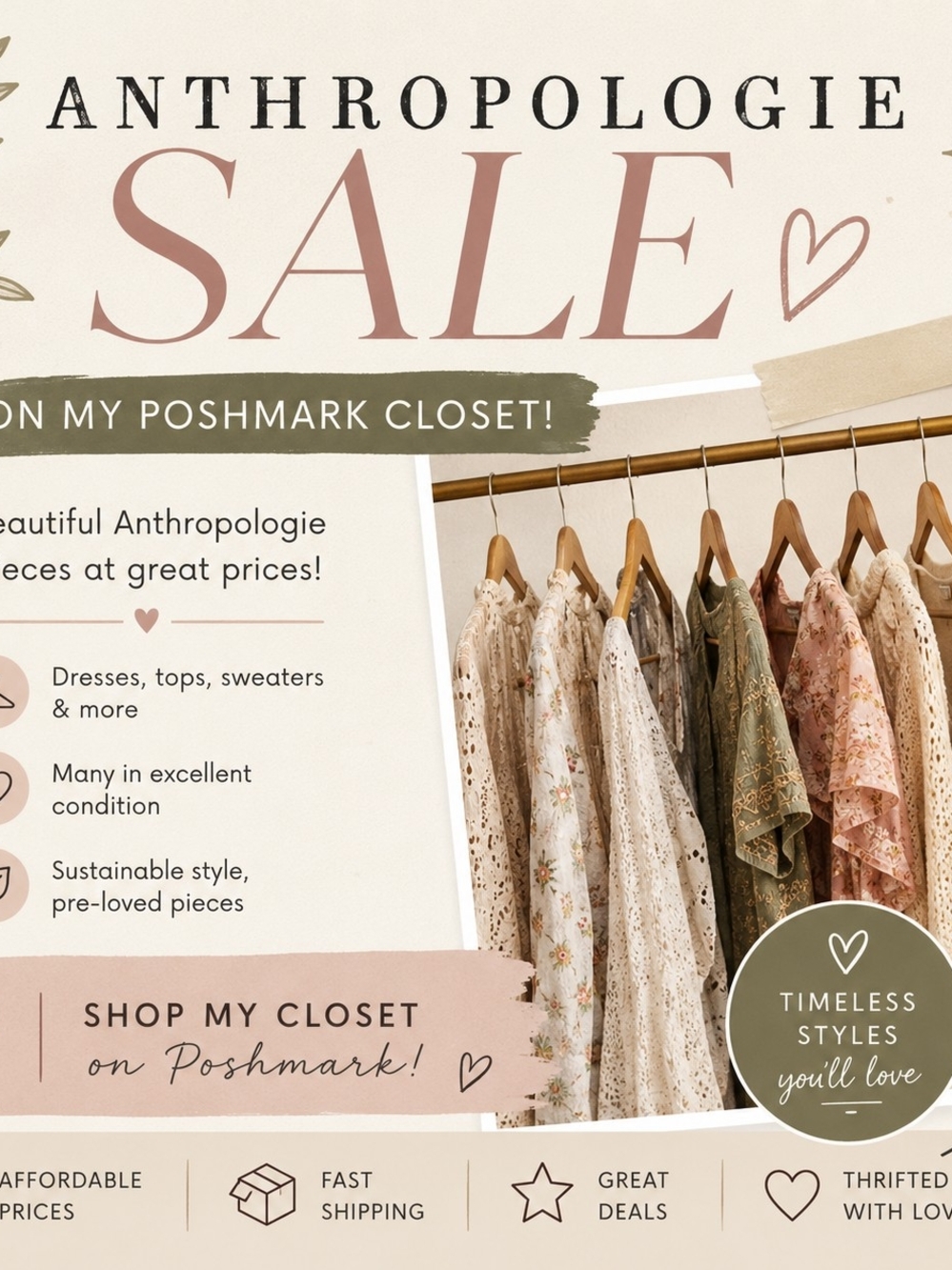 Anthropologie  Dresses On Sale!